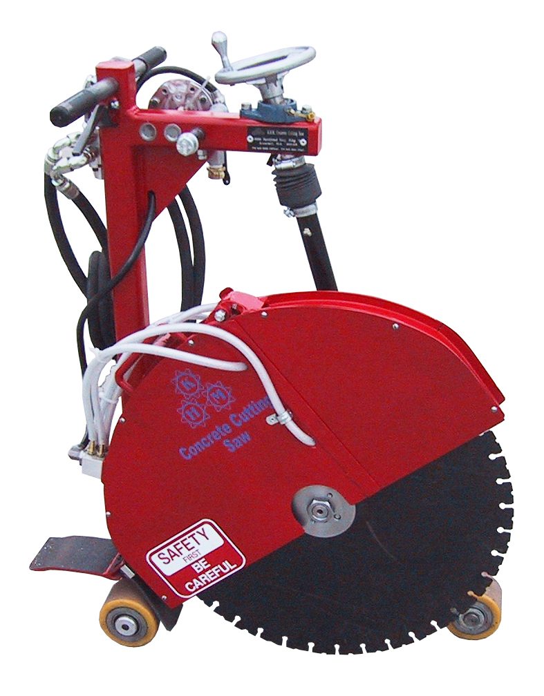 KHM hydraulic concrete saw